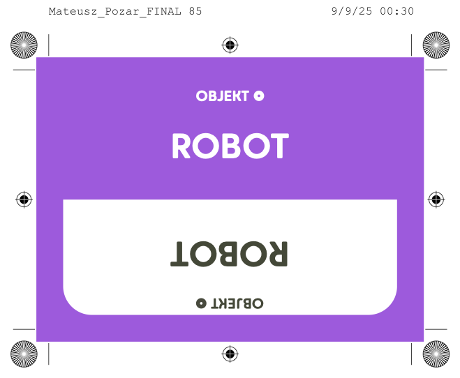 Object category card: Robot
